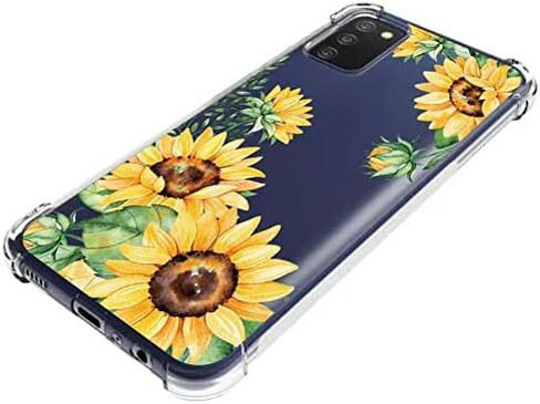 for Galaxy A03S Case, Slim Flexible TPU for Girls Women Airbag Bumper Shock Absorption Rubber Soft Silicone Case Cover Fit for Samsung Galaxy A03S (Butterfly) in Saudi Arabia