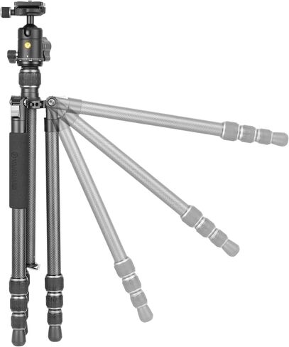 Vanguard Vesta GO 234CB Carbon Fiber Travel Tripod with VEO BH-50 Ball Head in Saudi Arabia