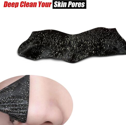 Blackhead Pore Strips, 33 pcs Charcoal Peel Off Strips, Blackhead Remover Pore Strips for Men, Deep Cleansing Strips Remove for Nose Area and Face Oil and Blackheads in Saudi Arabia
