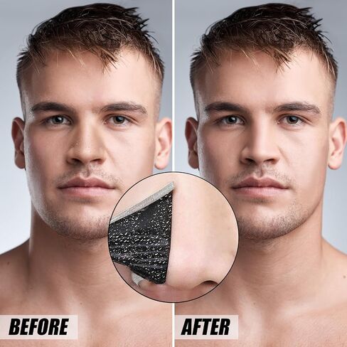 Blackhead Pore Strips, 33 pcs Charcoal Peel Off Strips, Blackhead Remover Pore Strips for Men, Deep Cleansing Strips Remove for Nose Area and Face Oil and Blackheads in Saudi Arabia