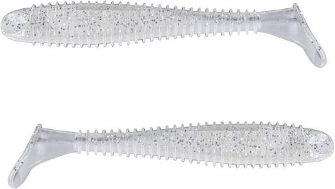 Paddle Swimmer 3.8'' Soft Bait for Freshwater Fishing | Easy Catching Soft Plastic Lures for Bass and More (6 Pack) in Saudi Arabia