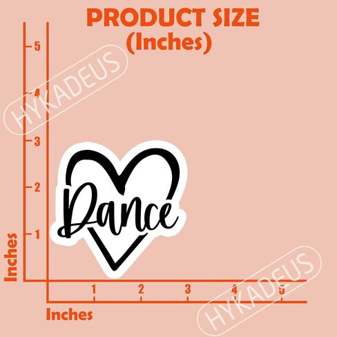 (3Pcs) Just a Girl Who Loves Dance Sticker, Retro Girls Dancing Stickers, Waterproof Vinyl Decal for Books Laptops Phones Tumblers Water Bottles, Gifts for Girls Teen Girls Dancers, Size 3 x 2.8 Inch in Kuwait