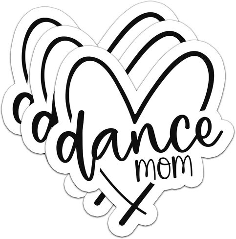 (3Pcs) Just a Girl Who Loves Dance Sticker, Retro Girls Dancing Stickers, Waterproof Vinyl Decal for Books Laptops Phones Tumblers Water Bottles, Gifts for Girls Teen Girls Dancers, Size 3 x 2.8 Inch in Kuwait