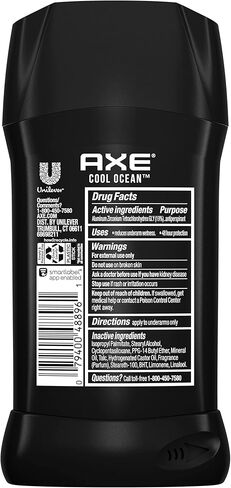 AXE Antiperspirant Stick For Men 48 Hour Sweat And Odor Protection For Long Lasting Freshness, Black Frozen Pear & Cedarwood Men's Deodorant 2.7 oz 4 Count in Saudi Arabia