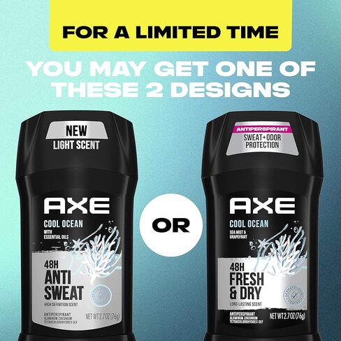 AXE Antiperspirant Stick For Men 48 Hour Sweat And Odor Protection For Long Lasting Freshness, Black Frozen Pear & Cedarwood Men's Deodorant 2.7 oz 4 Count in Saudi Arabia