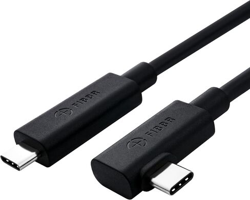 FIBBR Fiber Optic Link Cable with Charging 15FT for Oculus Quest 2/3S/3/Pro3s, Pico 4, PC VR, Steam VR, USB 3.1 5Gbps High Speed Data Cable, Type C Charger Cord for VR Headset Accessories in Kuwait