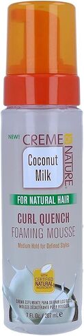 Creme Of Nature Creme Of Nature Coconut Milk Curl Quench Foaming Mousse, 7 Oz, 7 Ounce in Saudi Arabia