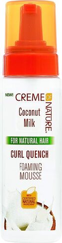 Creme Of Nature Creme Of Nature Coconut Milk Curl Quench Foaming Mousse, 7 Oz, 7 Ounce in Saudi Arabia