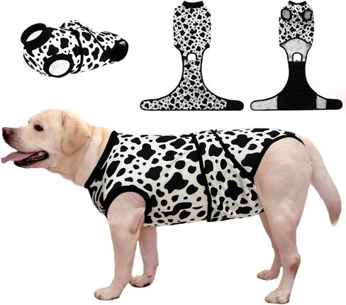 Recovery Suit for Dogs After Surgery, Dog Recovery Suit Female Male after Neutering, Dog Spay Surgical Recovery Suit Female Substitute Cone & E-Collar, Dog Onesie for Surgery Abdominal Wounds Bandages in Saudi Arabia