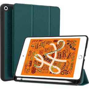 Soke for iPad Mini 5 Case 2019 with Pencil Holder,Premium Smart Case with Strong Protection, Ultra Slim Soft TPU Back Cover with Auto Sleep/Wake Function for New Apple iPad Mini 5th Gen(Black) in Kuwait