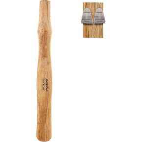 2 pack Wood Sledge hammer handle replacement for 2, 3 and 4 lb Complete Set with Wooden and Steel Wedges - Wood replacement ball pien hammer handle - Wood tool handle - Wooden handle hammers in bulk