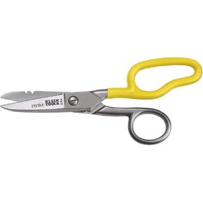 Klein Tools 21010-6-SEN Free-Fall Snip, Scraper, File, Serrated Blades