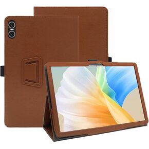 Case for Odea Android 14 Tablets, 10 Inch A10 2024 Upgraded Version，Premium Leather Business Folio Stand Cover with Hand Strap for Tablet,Black.