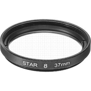 MECCANIXITY 46mm Star Lens Filter, Starburst Lens Filter 8 Points Star Camera Lens Filter for Night Scenery Glassworks