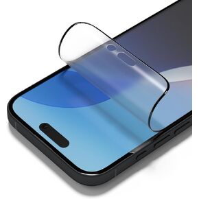 RhinoShield Transparent Impact Screen Protector Pro Compatible with [iPhone 16 Pro] | Superior Impact Protection, Scratch Resistance, Static-free, Blue Light Resistant, Installation Tool Included