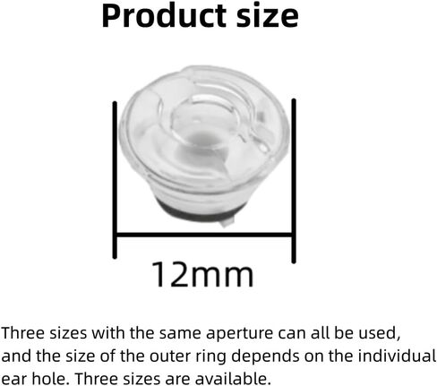 Voyager 5200 Ear Tips Replacement - Comfort Silicon with in-Ear Foam Compatible with Plantronics Ploy Voyager 5200 5220 5210 Series Bluetooth Headset Earphone in Kuwait