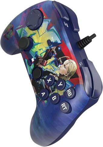 HORI Fighting Commander OCTA (Street Fighter 6 Juri Edition) لأجهزة الكمبيوتر التي تعمل بنظام Windows - لوحة قتال سلكية من فئة البطولة مرخصة رسميًا من Capcom in Kuwait