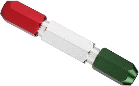 Pin Gage Handle, Pin Gauge Handle, Pin Gage Handle Aluminum Alloy Double End No Gauge Handle Green Red Range, gage Block Accessories (3-4mm) in Saudi Arabia