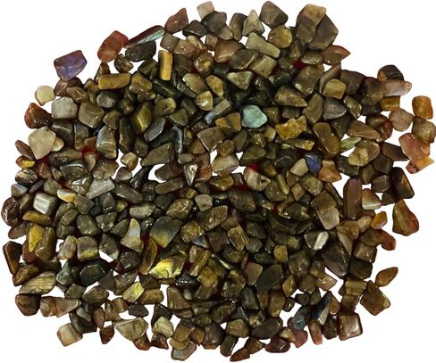 رقائق أحجار كريمة طبيعية مصقولة ومكسرة من الهنود، وكريستالات للزينة والشفاء (أوبال أبيض) in Kuwait