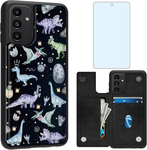 for Motorola Moto G Power 2023 5G Case Wallet with Card Holder, Flip Leather Case Built-in Card Slots Kickstand Shockproof Cover for Moto G Power 2023 5G, Sunflower Sugar Skulls US Flag in Kuwait