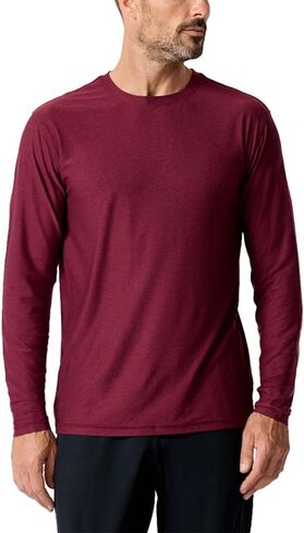 قميص رياضي بأكمام طويلة للرجال مقاس S - 4XL، قميص Dri Fit Performance للتمرين in Kuwait
