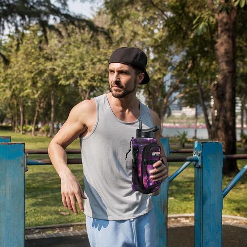 NATURE PIONEOR Water Bottle Carrier Holder Sleeve with Adjustable Strap 32 oz, Insulated Water Bottle Holder Sling Bag in Saudi Arabia