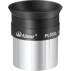 Alstar 1.25" 8mm Plossl Telescope Eyepiece - 4-Element Plossl Design - Threaded for Standard 1.25inch Astronomy Filters