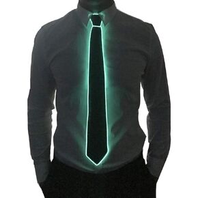 SATUMIKO Led Tie Light Up Fanny Ties Novelty Necktie For Men LED Light Up Ties Costume Accessory in Kuwait