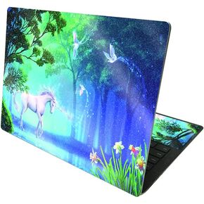 MightySkins Glossy Glitter Skin Compatible with Microsoft Surface Laptop 4 13.5" - Pink Diamond | Protective, Durable High-Gloss Glitter Finish | Easy to Apply and Change Styles | Made in The USA