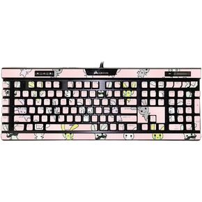 MightySkins Glossy Glitter Skin Compatible with Corsair K95 RGB Platinum XT - Cheetah | Protective, Durable High-Gloss Glitter Finish | Easy to Apply, Remove, and Change Styles | Made in The USA