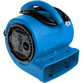 MOUNTO 1 / 5hp 3 سرعات 800cfm مروحة مجفف أرضية تجارية صغيرة