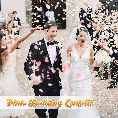180 PCS Dried Real Red Rose Flower Petals Confetti for Wedding, 1.75oz Preserved Freeze Flower Girl Petals for Romantic Night Wedding Proposal Valentine's Day Centerpeice BabyShower Decor in Saudi Arabia