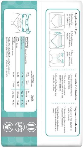 Tranquility Essential Adult Absorbent Underwear, Pull On with Tear Away Seams, Heavy Absorbency, 2X-Large (62"-80") - 12 ct (Pack of 1) in Saudi Arabia