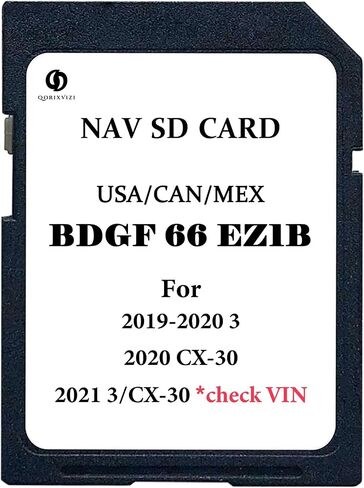 Latest Navigation SD Card, GPS SD Card Compatible with 2021-2023 Cx-5 & Cx-30 & 3 & Cx-9; 2022-2024 Cx-50; 2022-2023 Mx-30, GPS Map Update for USA/CAN/MEX in Saudi Arabia