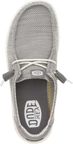 Hey Dude Wendy Stretch Sox أسود/أسود مقاس 6، أحذية نسائية، أحذية بدون كعب للسيدات، مريحة وخفيفة الوزن in Saudi Arabia