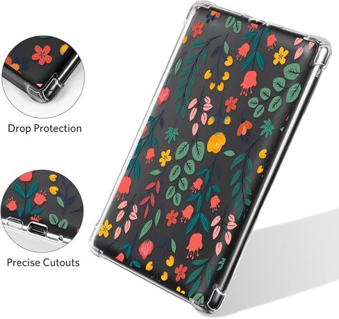 CoBak Clear Case for 6" Kindle 11th Generation 2022 with Elastic Hand Strap - Ultra-Slim Soft TPU Transparent Cover, Lightweight & Durable Protection in Saudi Arabia