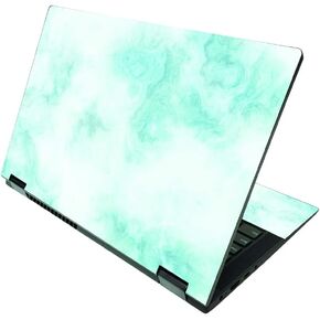 غلاف لامع لامع من MightySkins متوافق مع Lenovo IdeaPad Flex 5 2 في 1 15 بوصة (2021) - رخام أونيكس | لمسة نهائية لامعة واقية ومتينة | سهل التطبيق وتغيير النمط | صنع في الولايات المتحدة الأمريكية