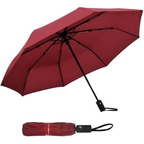 SY COMPACT Umbrella Automatic Travel Waterproof Light Folding Umbrellas Easy Carry for Women and Men