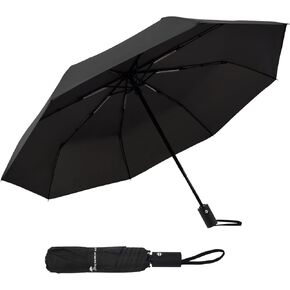 SY COMPACT Umbrella Automatic Travel Waterproof Light Folding Umbrellas Easy Carry for Women and Men