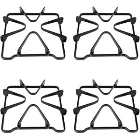 8053458 Burner Grate Gas Stove Grate Replacement Whirlpool WPW10268483 8053580 AP6018155 PS11751457 4 Pack