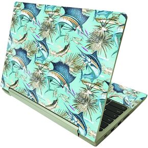 MightySkins Glossy Glitter Skin Compatible with Lenovo IdeaPad Flex 3 Chromebook 2-in-1 11.6" (2021) - Gray Polygon | Protective, Durable High-Gloss Glitter Finish | Easy to Apply | Made in The USA