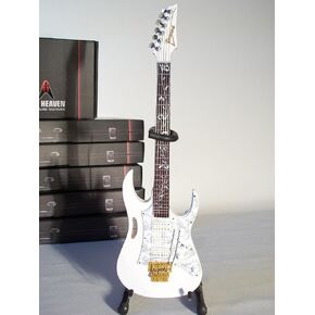 Axe Heaven Steve Vai Signature White Jem Mini Guitar Replica (SV-130)