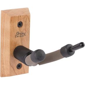 String Swing Violin and Viola Hanger Wall Mount for Home and Studio Music Room Decor Turn Your Instrument Into Art and Practice More (CC01V-C)