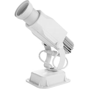 HILITING 30W LED Logo GOBO 2400 Lumens Rotating Projector Outdoor IP65 Waterproof with Remote and DJ Effect Light Including Free Custom Glass GOBO to Project Image for Company Bar Wedding Advertising