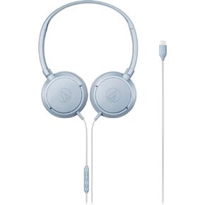 Audio-Technica ATH-S120C-LV USB-C Headphones, Violet