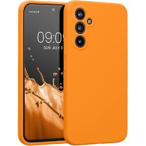 حافظة kwmobile متوافقة مع حافظة سامسونج جالاكسي A54 5G - غطاء هاتف نحيف من السيليكون TPU - لمسة نهائية ناعمة الملمس - رمادي أخضر in Kuwait