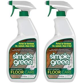 Simple Green Multi-Surface Floor Care - Cleans Hardwood, Vinyl, Laminate, Tile, Concrete and Other Wood - pH Neutral Floor Cleaner 1Gal