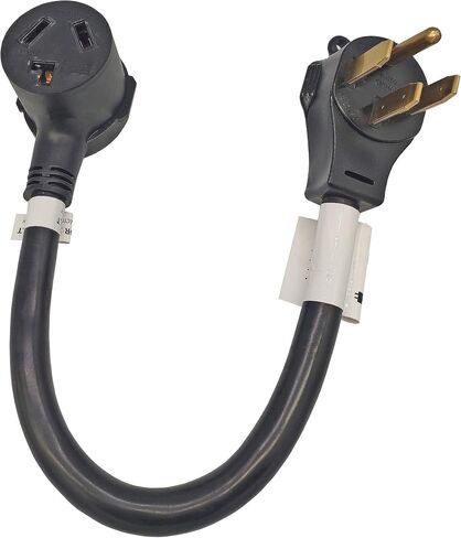 FC-63103 Welder Adapter Cord NEMA 6-30P to NEMA 10-30R Male 6-30P Welder Plug to Female 10-30R Dryer 3 Prong Receptacle Adapter Output Maximum 30Amp 250Volt in Saudi Arabia