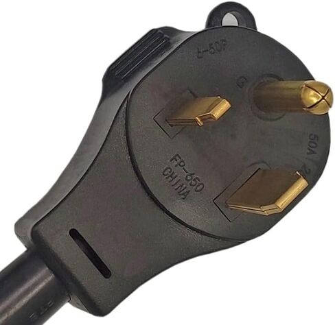 FC-63103 Welder Adapter Cord NEMA 6-30P to NEMA 10-30R Male 6-30P Welder Plug to Female 10-30R Dryer 3 Prong Receptacle Adapter Output Maximum 30Amp 250Volt in Saudi Arabia