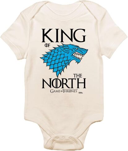 TeeNow - King Of The North - بدلة أطفال مستوحاة من GOT - صبي/فتاة in Kuwait